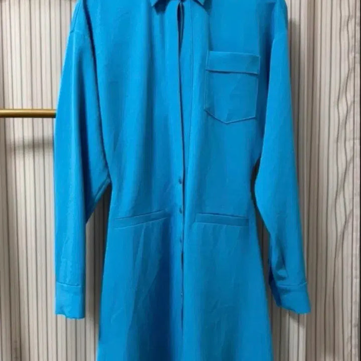[BUNJANG] Layered Shirt Dress / 레이어드 셔츠 원피스