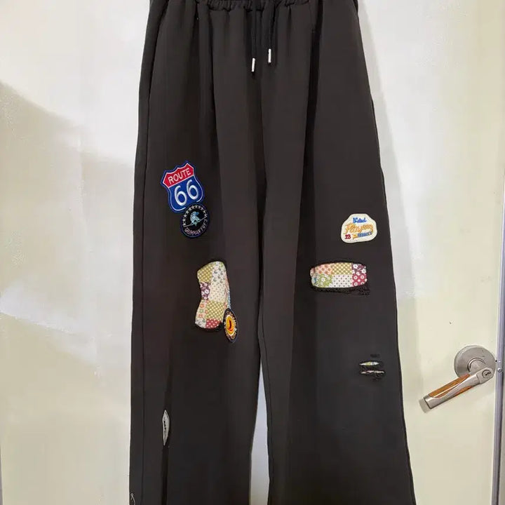 [BUNJANG] Allrights Patch Jogger Pants / 올라이츠 패치팬츠
