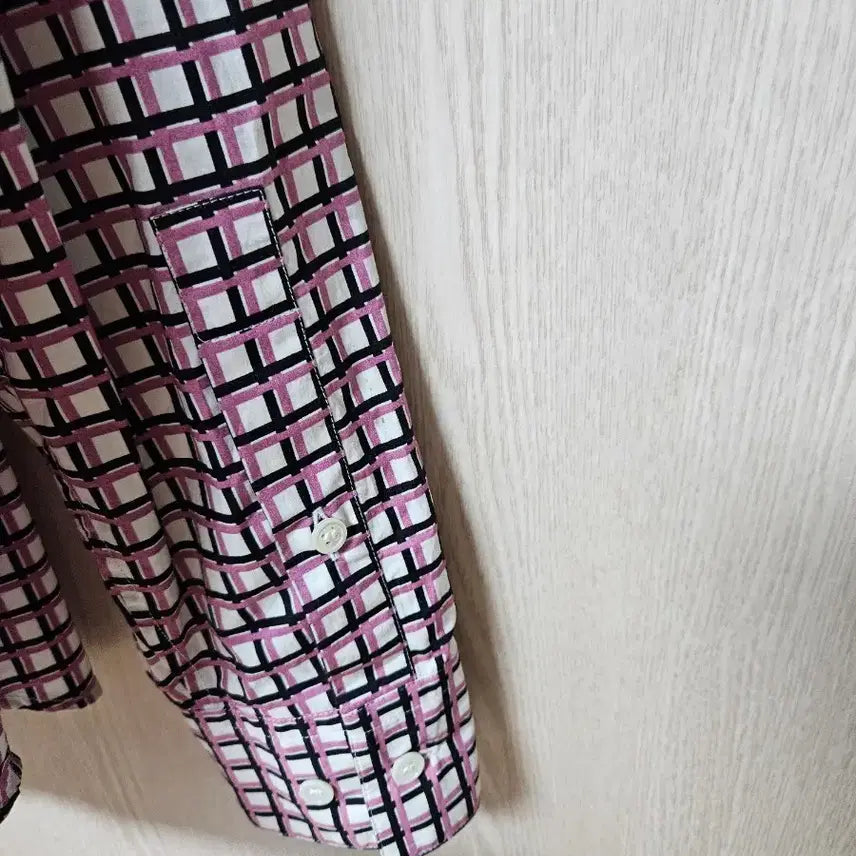 [BUNJANG] Marni Pink Check Shirt (Size 105) / 마르니 핑크 체크 셔츠105