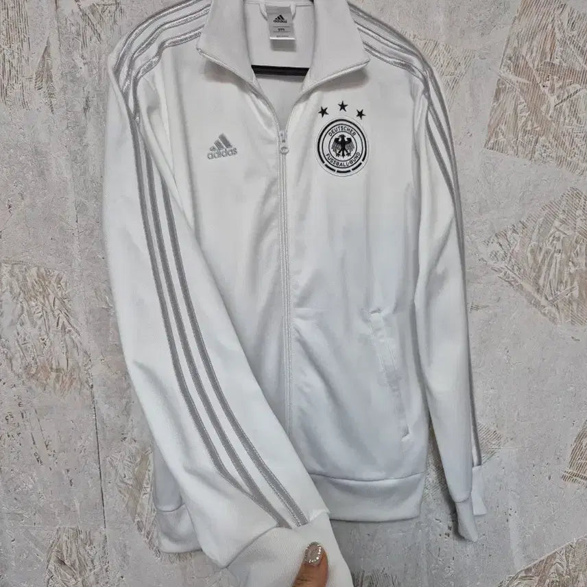 [BUNJANG] Adidas German Jersey White Silver / 아디다스져지 독일져지 대장급 화이트 실버