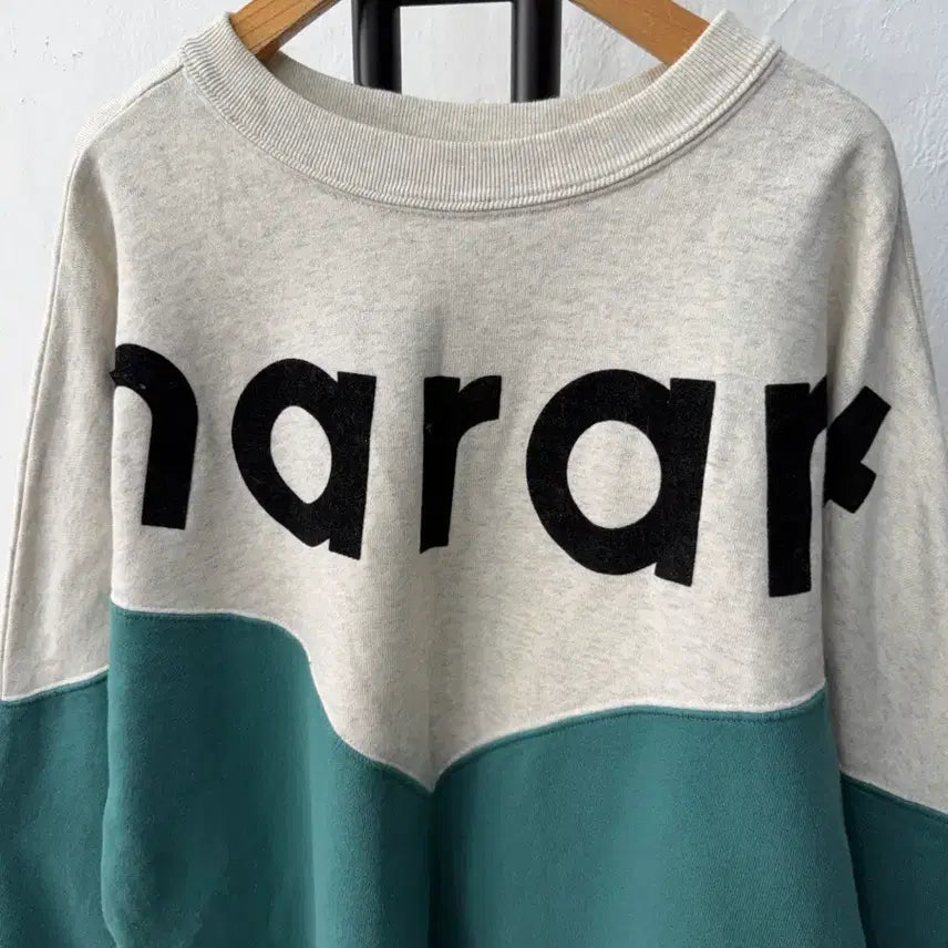 [BUNJANG] Isabel Marant Oversized Color Block Sweatshirt / 정품) 이자벨마랑 오버핏 여성 맨투맨 36