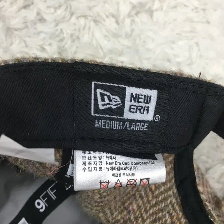 [BUNJANG] New Era Herringbone Tweed Snapback Cap / 뉴에라 헤리트위드 스냅백 모자 볼캡 DD08