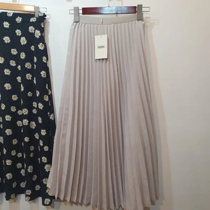[BUNJANG] SIEEERING Pleated Long Skirt / SIEEERING 플리츠 롱 스커트