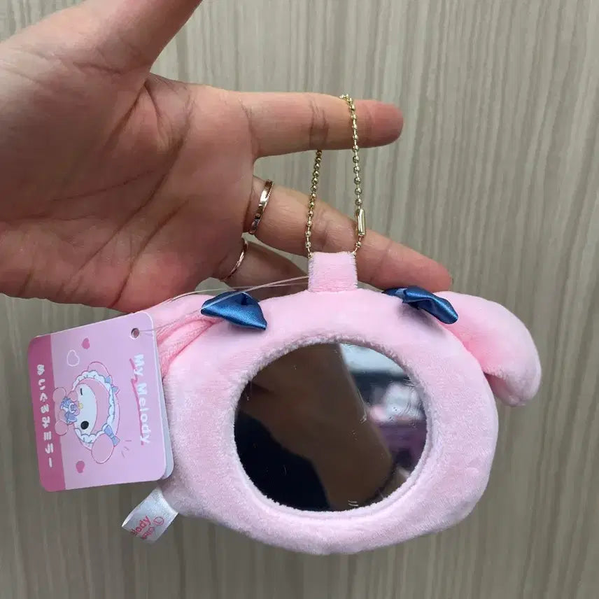 [BUNJANG] My Melody Mirror Keyring / 일본정품 베이비 마이멜로디 거울 키링 새상품