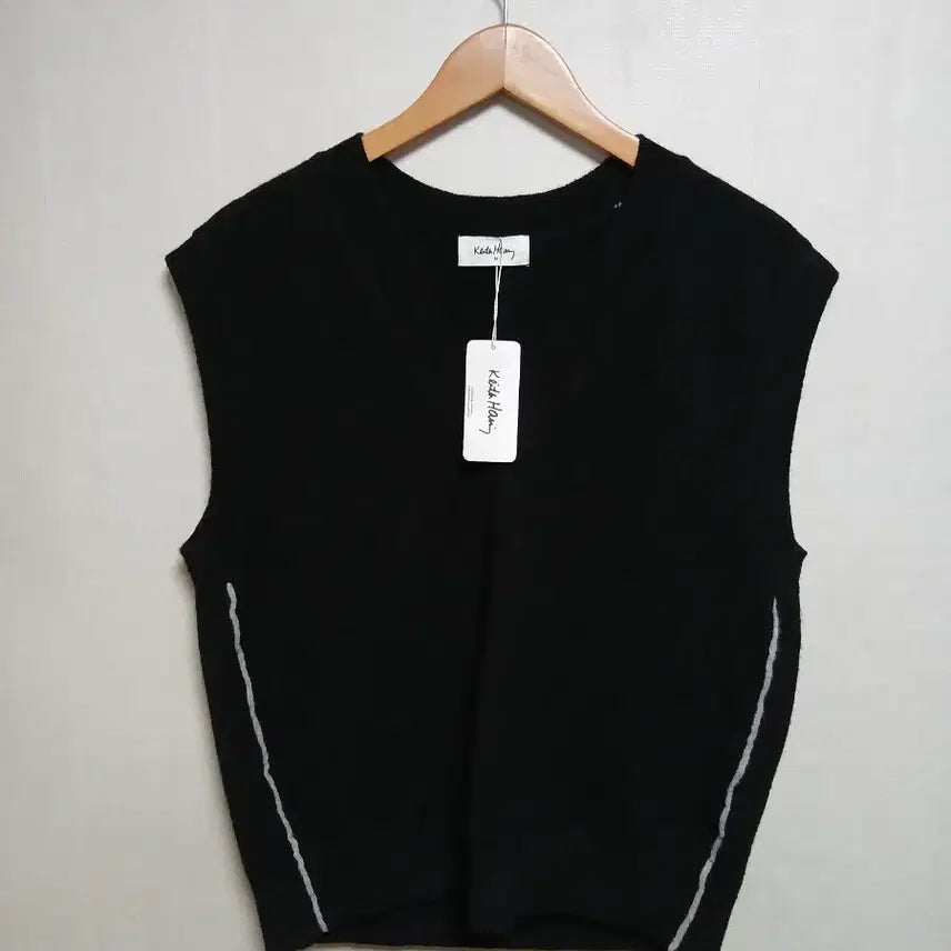 [BUNJANG] Keith Haring Knit Vest Black / (새상품)키스해링 니트 베스트 블랙