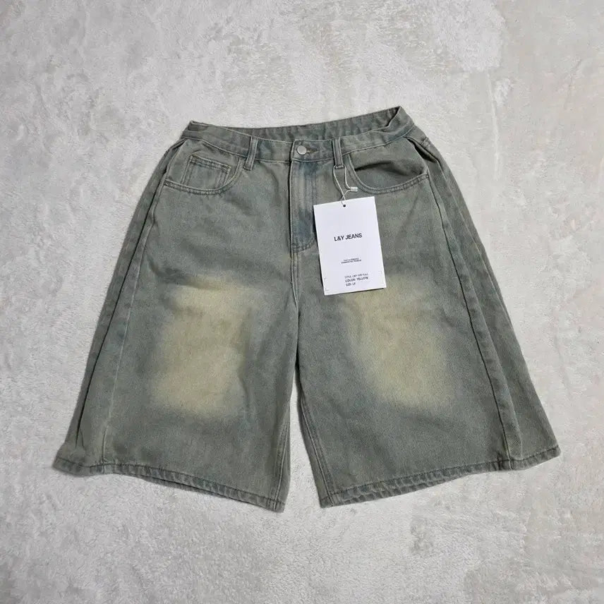 [SOLD OUT] (L)여성 L&amp;Y JEANS 버뮤다 팬츠 데님 반바지