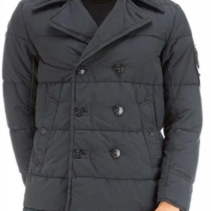 [BUNJANG] Stone Island Cotton Nylon Ripstop Duffle Padded Jacket M / 스톤아일랜드 코튼 나일론 립스탑 더플패딩 M(100)