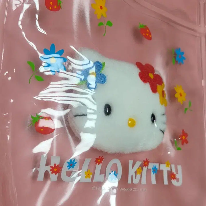 [BUNJANG] Vintage Hello Kitty Floral Wall Pocket Doll / 고전키티 꽃키티 월포켓 벽걸이 포켓 고전키티인형