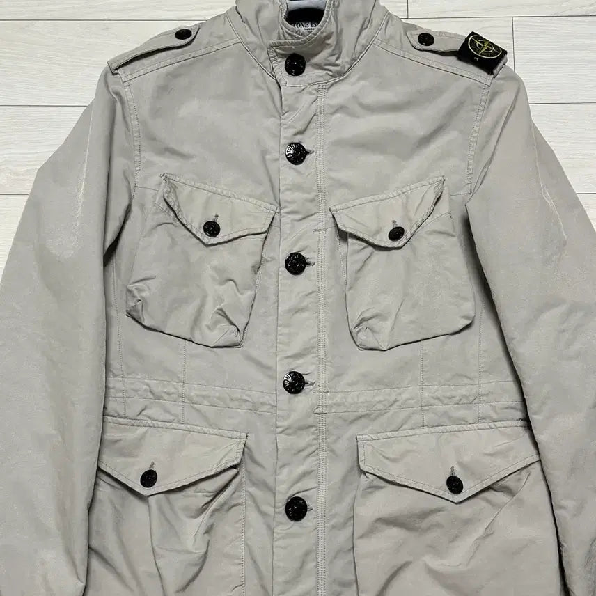 [BUNJANG] Stone Island David Shoulder Patch Jacket / 스톤아일랜드 다비드 견장와펜 자켓 L(105) 국내판