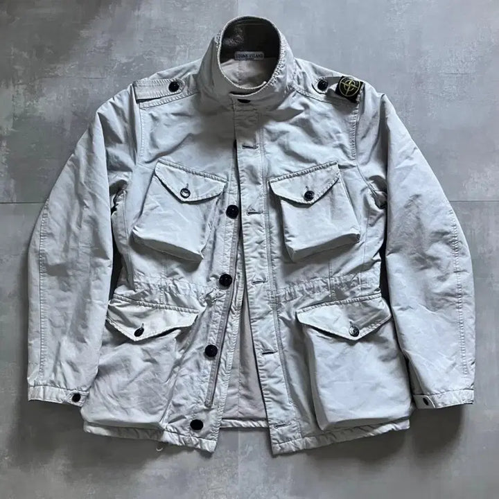 [BUNJANG] Stone Island David Shoulder Patch Jacket / 스톤아일랜드 다비드 견장와펜 자켓 L(105) 국내판
