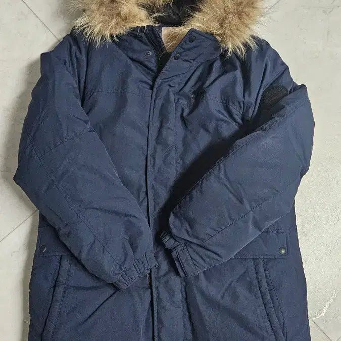 [SOLD OUT] 네파키즈 패딩 160 네이비