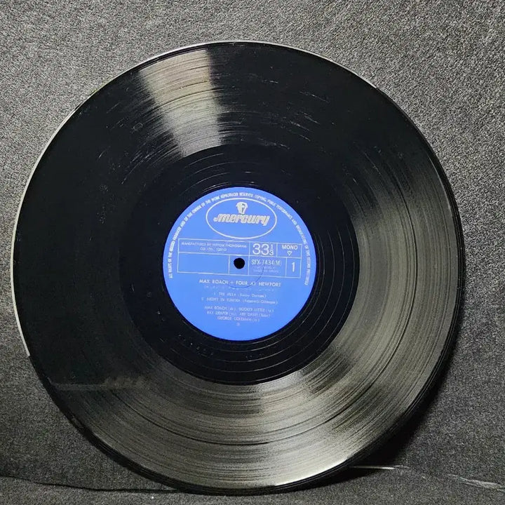 [BUNJANG] Max Roach 4 Newport 1958 LP Record / 맥스 로치 4 Newport LP 레코드