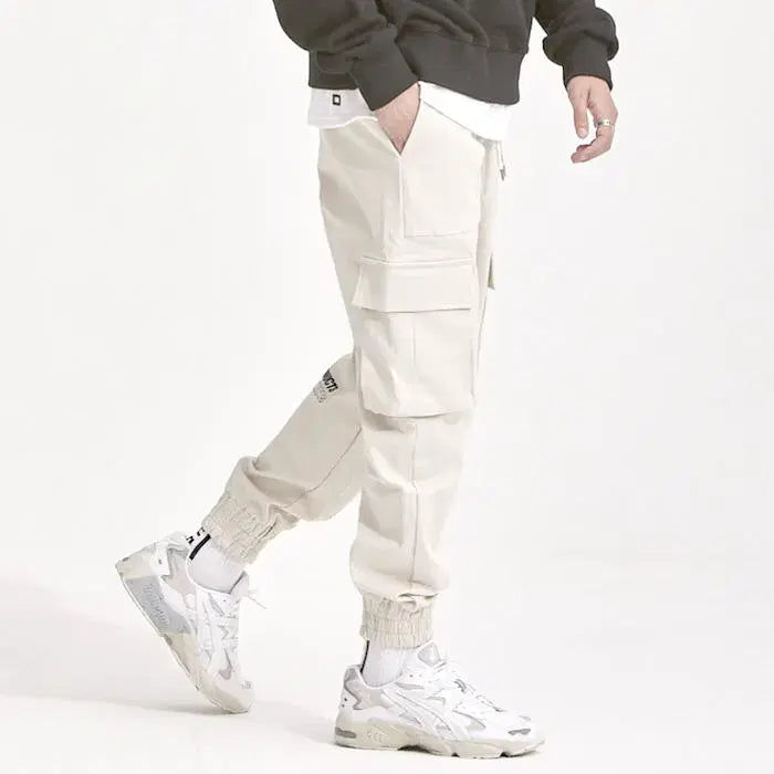 [SOLD OUT] 앳더모먼트) 거의새거 공용 치노 밴딩 조거팬츠 -XL(32/33)