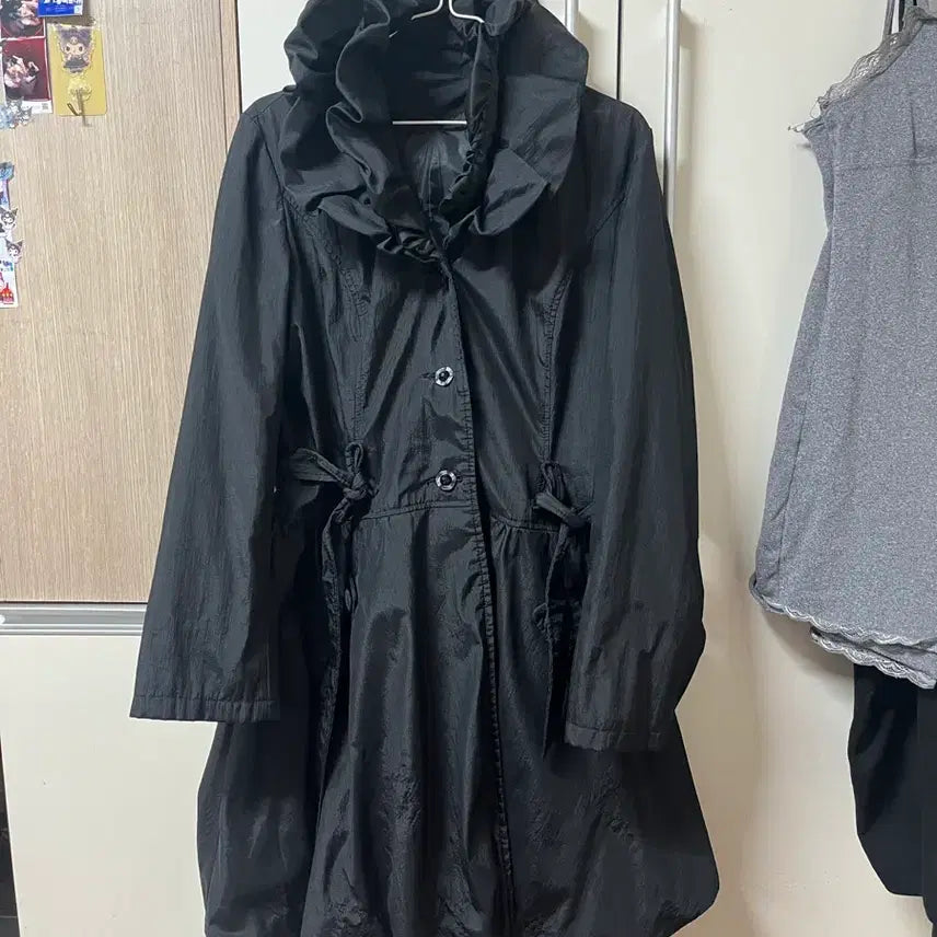 [BUNJANG] Bastia Gothic Lolita Long Coat Jacket / 일브 bastia 고스로리 고스룩 롱 코트자켓 고딕 서브컬쳐 고스펑크
