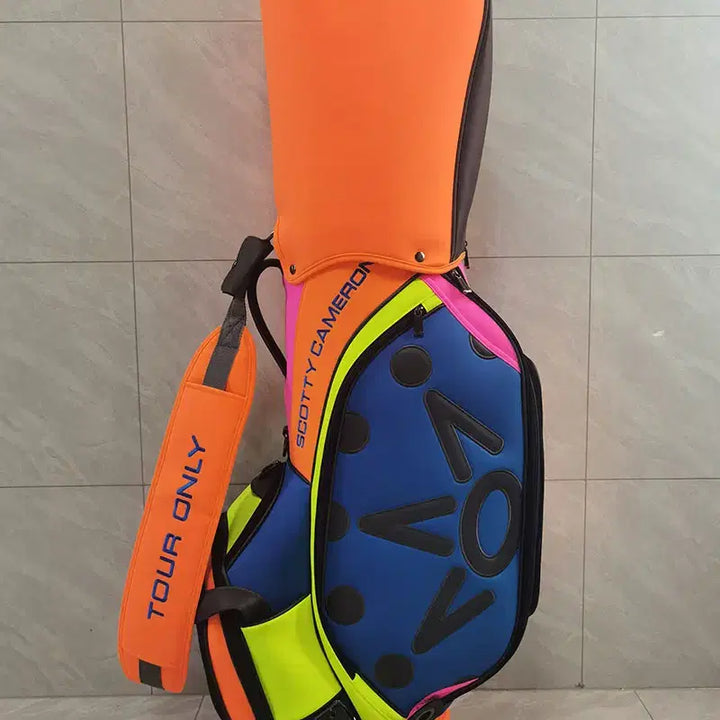 [SOLD OUT] 골프백 방수 스크럽 캐디백(채색)