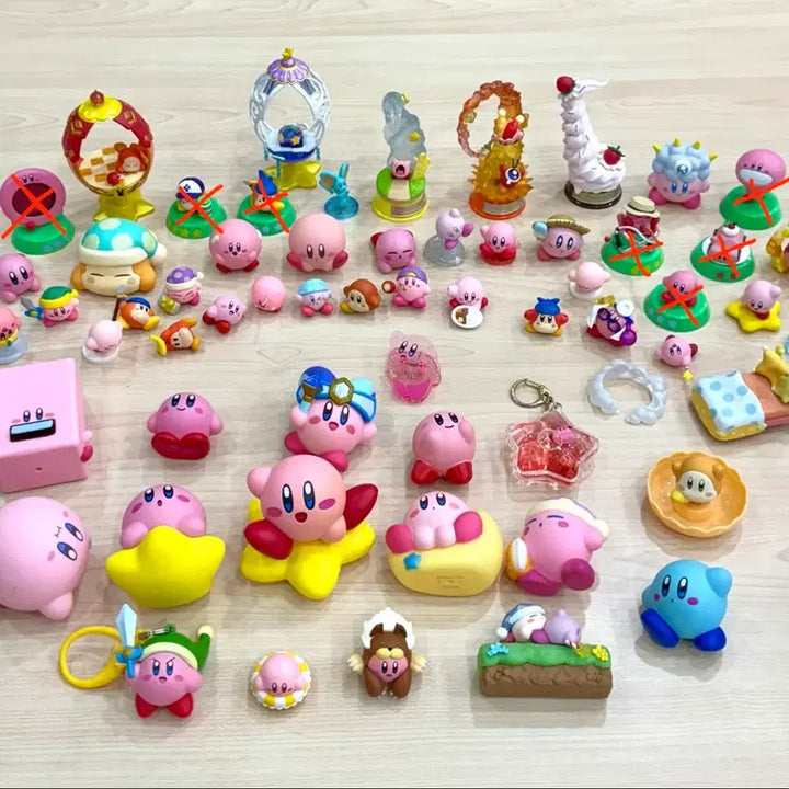 [BUNJANG] Kirby Miniature Figure Bundle Set / kirby 별에서 온 커비 소형피규어 굿즈 가챠 미니어처 50개 일괄