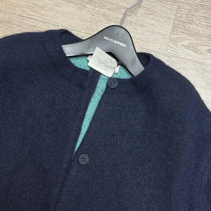 [BUNJANG] Lewitt Angora Long Cardigan (Navy) / 르윗 앙고라 롱가디건 55사이즈