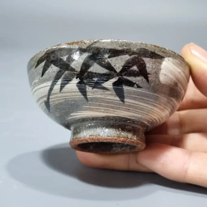 [BUNJANG] Vintage Porcelain Tea Bowl / 보이차 다완 빈티지 도자기 찻잔. 지름7.5 높이 3.5