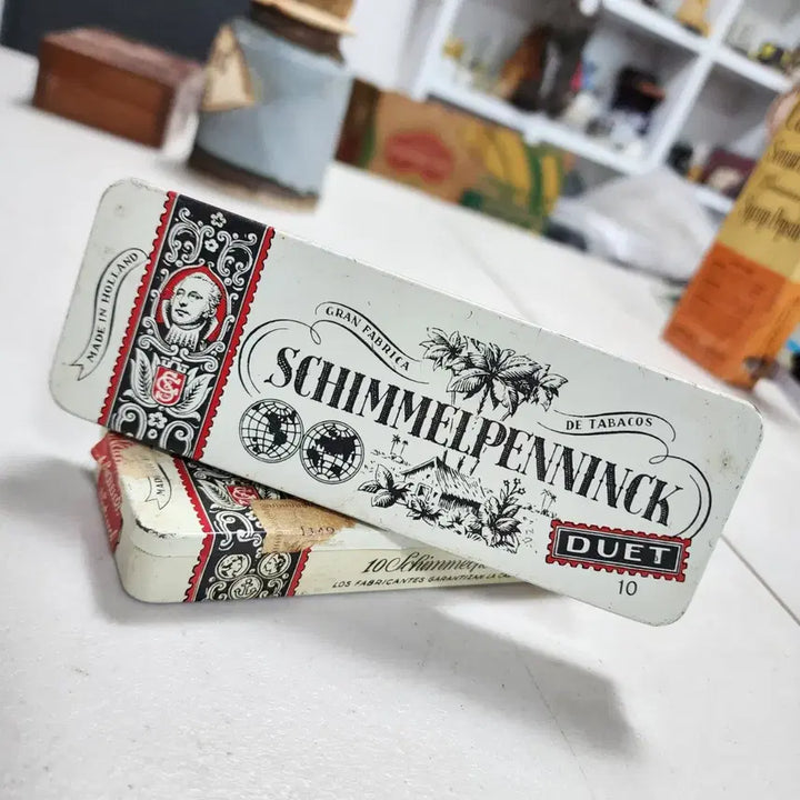 [BUNJANG] Vintage Dutch Tobacco Tin / 1개5000원오래된 네덜란드 깡통(시가통) 크기15.5cmX5.7cm