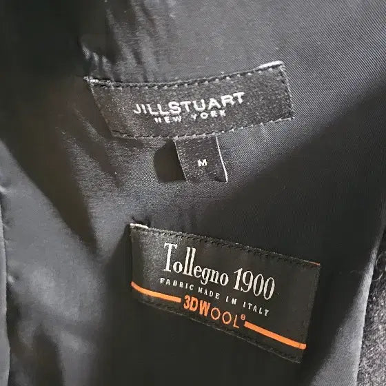 [BUNJANG] Jill Stuart New York Dark Gray Blazer Jacket / 질스튜어트뉴욕 다크그레이 자켓 M (이태리 Tollegno원단