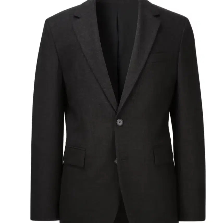 [BUNJANG] Jill Stuart New York Dark Gray Blazer Jacket / 질스튜어트뉴욕 다크그레이 자켓 M (이태리 Tollegno원단