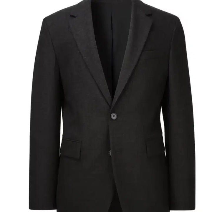 [BUNJANG] Jill Stuart New York Dark Gray Blazer Jacket / 질스튜어트뉴욕 다크그레이 자켓 M (이태리 Tollegno원단