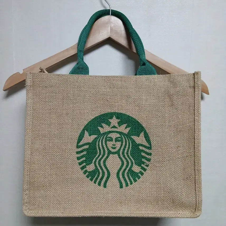 [BUNJANG] Starbucks Rattan Tote Bag / 스타벅스 라탄 토트백