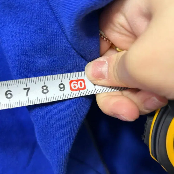 [BUNJANG] Managrid Blue Hoodie L / 마나그리드 파란색 후드티 L