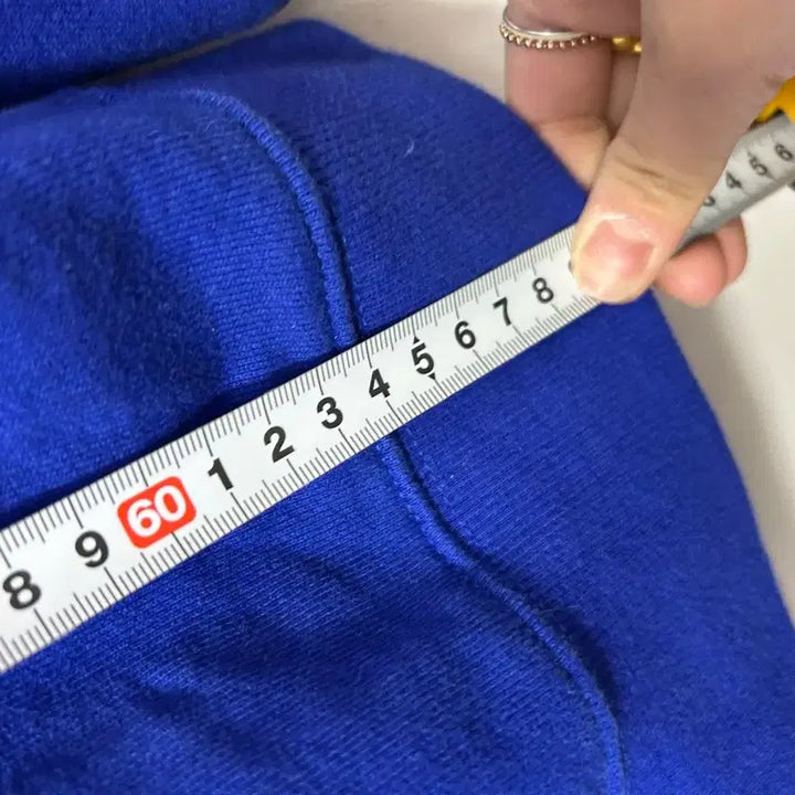[BUNJANG] Managrid Blue Hoodie L / 마나그리드 파란색 후드티 L