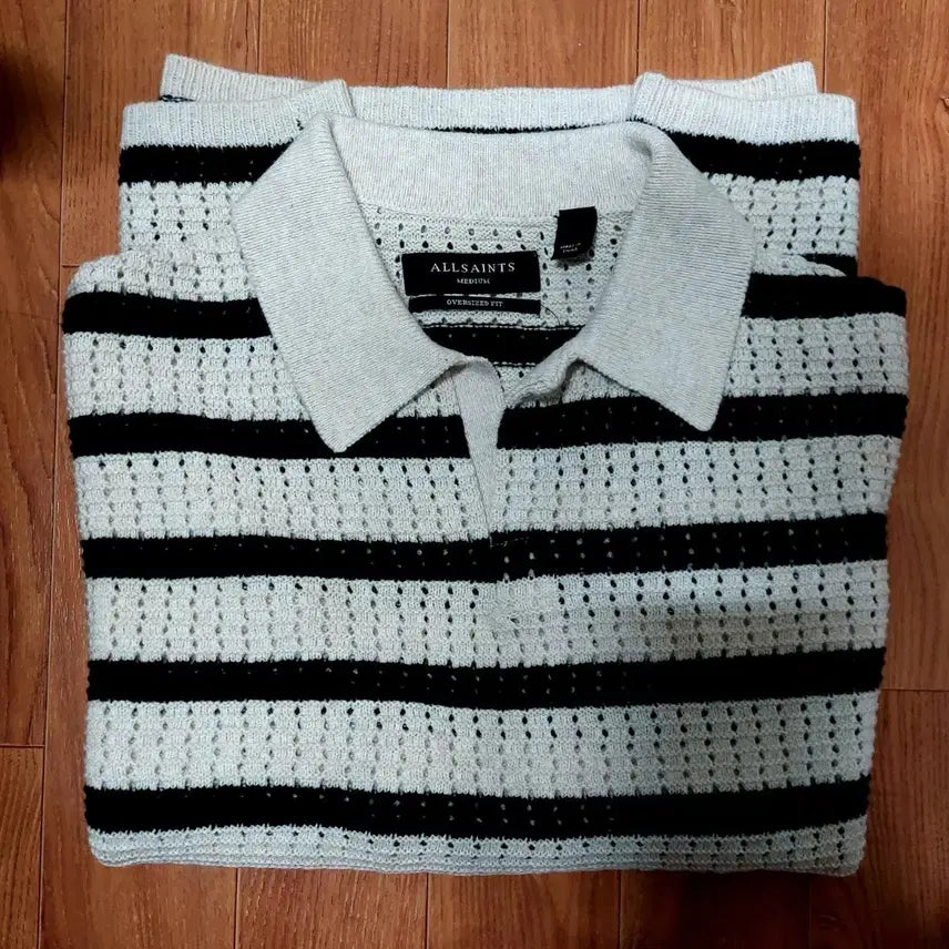 [BUNJANG] All Saints Short Sleeve Knit T-Shirt / M) 올세인츠 반팔 니트