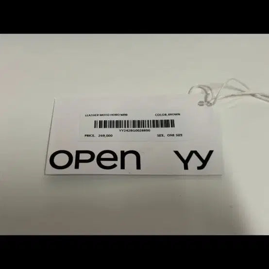 [BUNJANG] Open YY Hobo Bag Brown / open yy 호보백 브라운