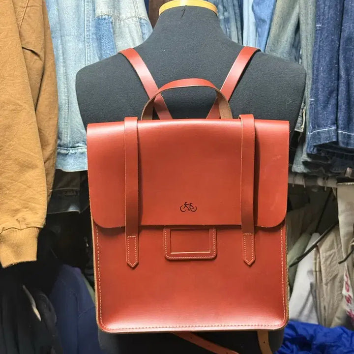[BUNJANG] Cambridge Satchel Company Leather Backpack / 캠브리지 레더 사첼백