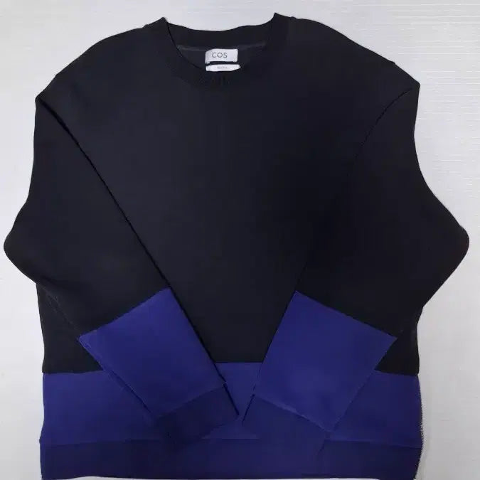 [SOLD OUT] 코스 남성 컬러블록 긴팔티 105~110 초A급 스웻셔츠