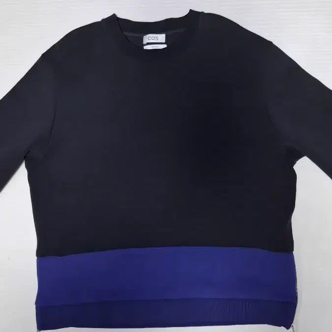 [SOLD OUT] 코스 남성 컬러블록 긴팔티 105~110 초A급 스웻셔츠