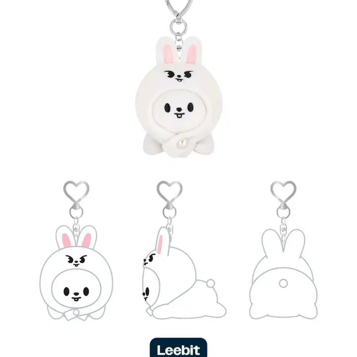 [BUNJANG] Stray Kids SKZOO Leebit Lee Know Lying Keyring / 스트레이키즈 스키즈 스키주 리빗 리노 라잉 키링