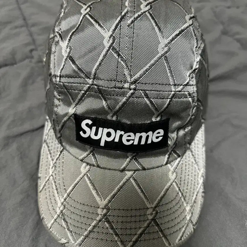 [BUNJANG] Supreme Spider Web Camp Cap Hat / 슈프림 스파이더 웹 캠프캡 모자 철조망