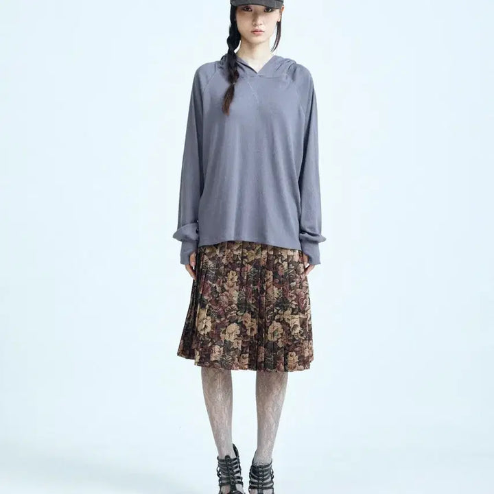 [BUNJANG] Colocynth MARCA Pleats Skirt Flower / 콜로신스 MARCA PLEATS SKIRT FLOWER