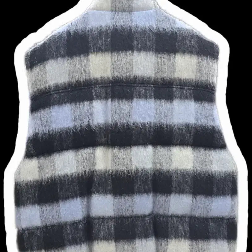 [BUNJANG] SOLID HOMME Check Padded Vest / SOLID HOMME 체크 패딩 베스트 52(110)