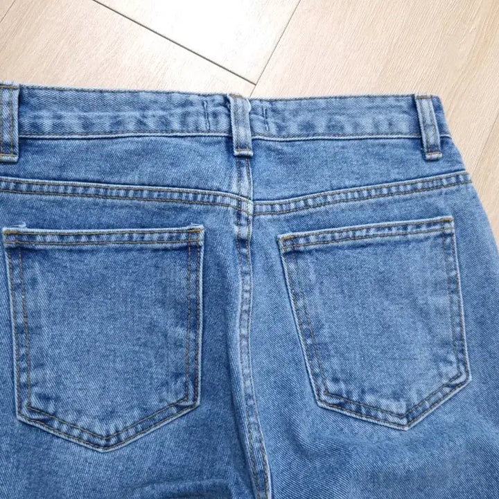 [BUNJANG] Straight Fit Denim Jeans / 스트레이트핏 데님