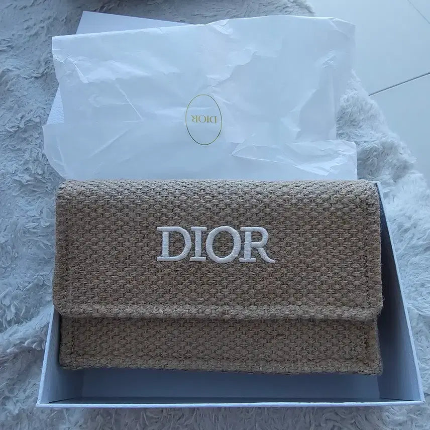 [BUNJANG] Dior Raffia Clutch Bag / 디올 라피아 정품클러치 백