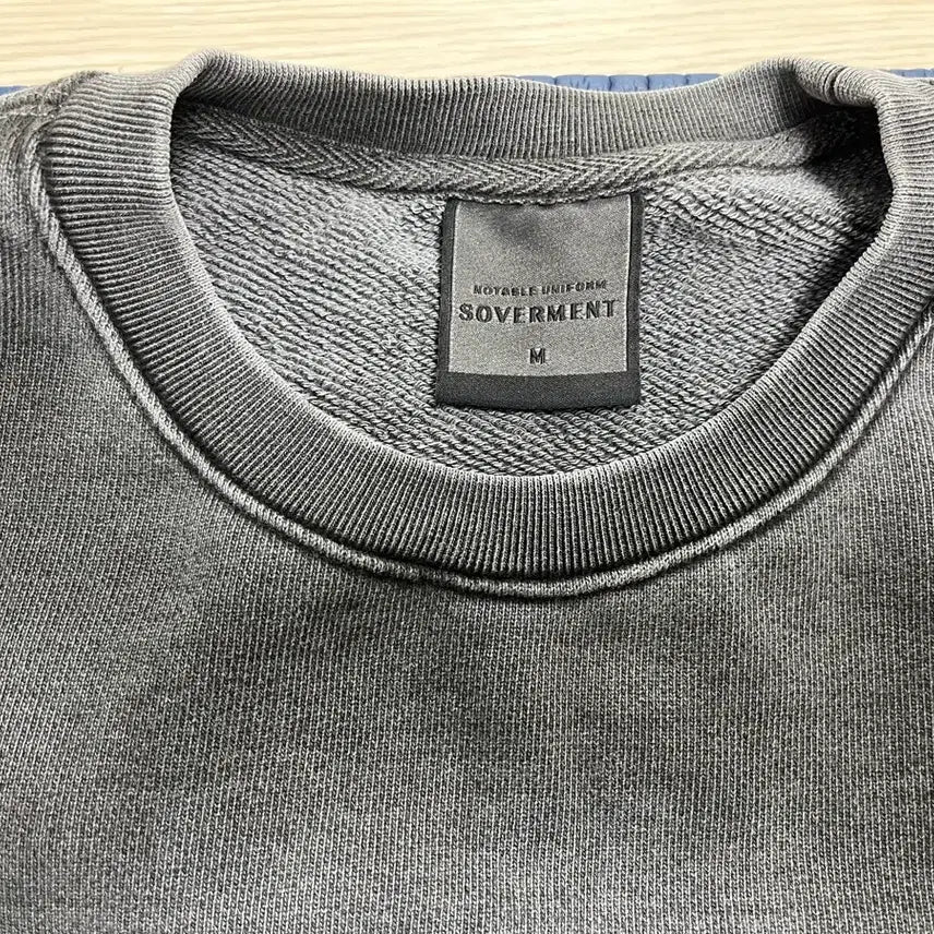 [BUNJANG] Soberment Garment Dyed Sweatshirt (M) / 소버먼트 980g 가먼트 다잉 맨투맨 M 사이즈