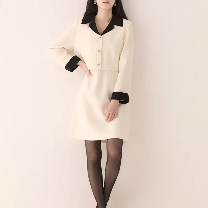 [BUNJANG] Roem Tweed Dress / 로엠 트위드 원피스