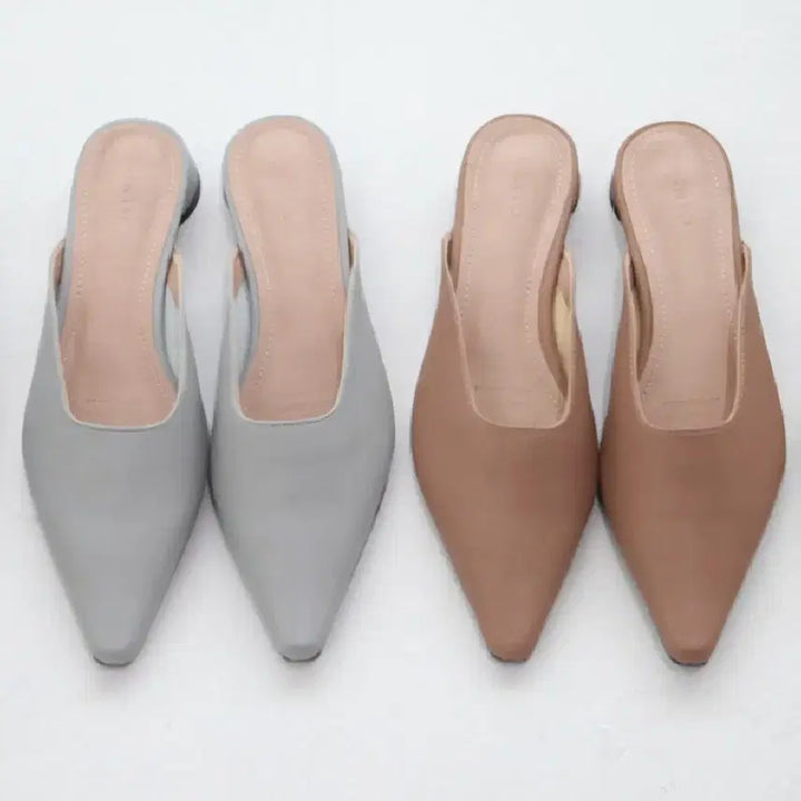 [BUNJANG] Square Mule Slippers (2 Colors) / 새상품 특가) 스퀘어뮬 슬리퍼 (2color)230,35