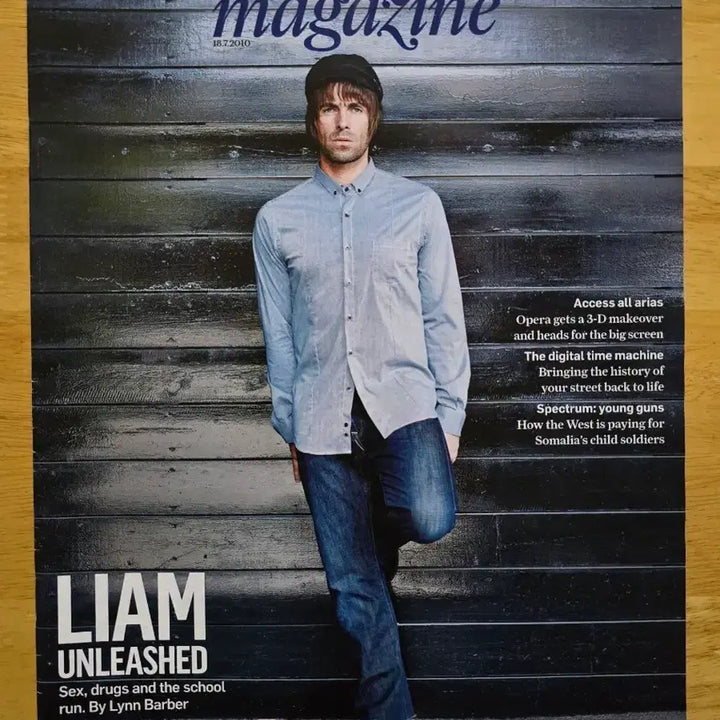 [BUNJANG] Oasis The Sunday Times Magazine (July 2010) / 매거진 oasis 오아시스- The Sunday Times 매거진