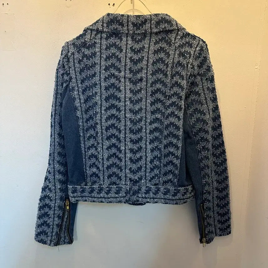 [BUNJANG] Tankus Denim Rider Jacket S / 탱커스 데님 라이더 자켓 S