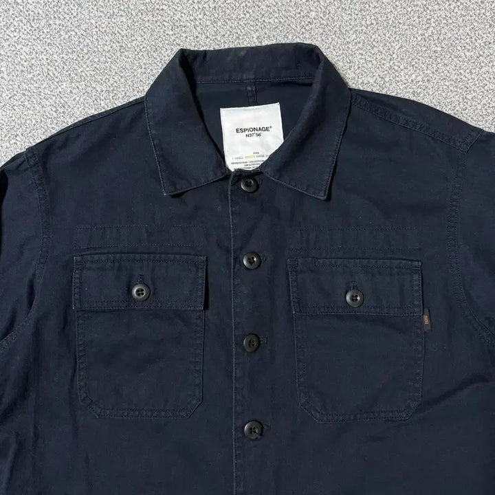 [BUNJANG] Espionage Navy Military Jacket M / 에스피오나지 밀리터리 자켓 M