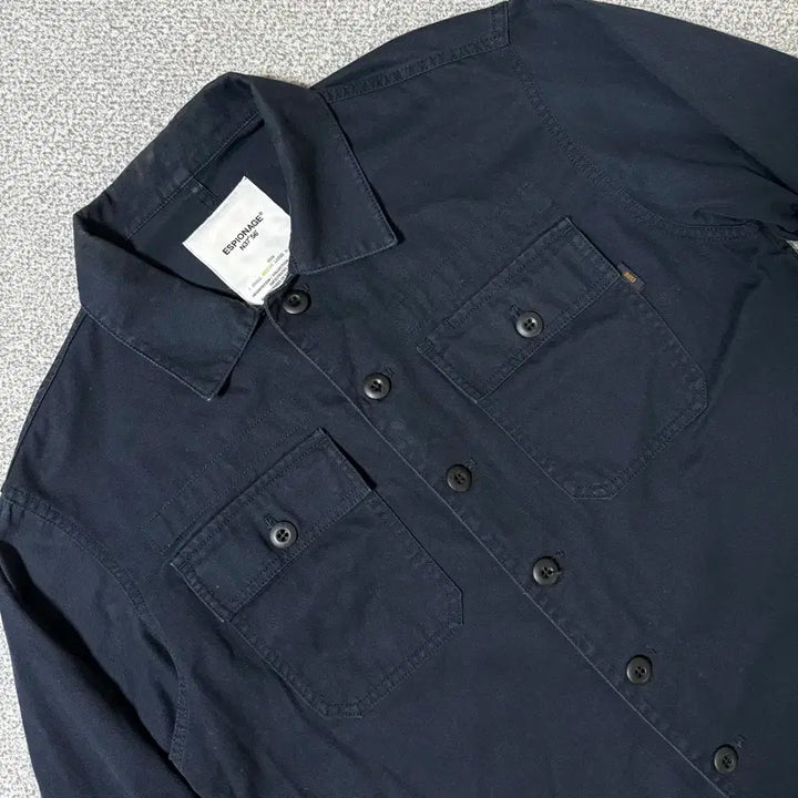 [BUNJANG] Espionage Navy Military Jacket M / 에스피오나지 밀리터리 자켓 M