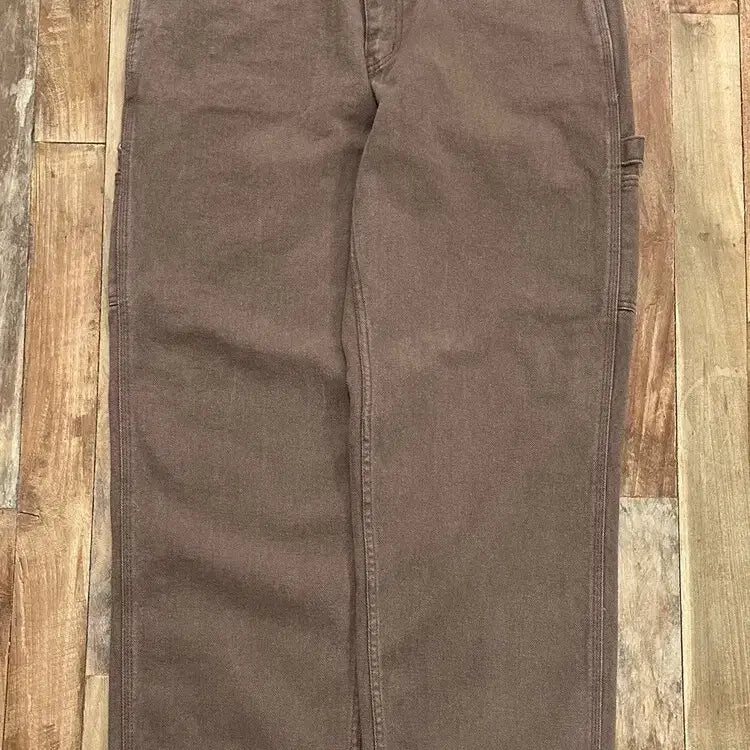 [BUNJANG] Donut Revenge Work Pants Brown Size 3 / 도넛리벤지 워크팬츠 브라운 3사이즈