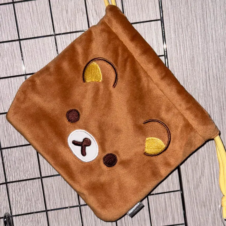 [BUNJANG] Rilakkuma Drawstring Pouch / 리락쿠마 조리개 파우치