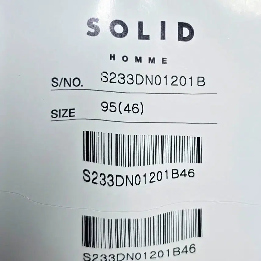 [BUNJANG] Solid Homme 128 Padded Jacket Black / 솔리드옴므 128패딩 블랙 46(95)